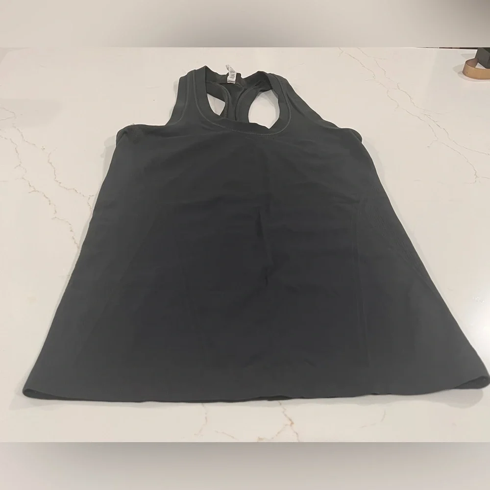 Athleta Racer Back Tank | Olive Green | XS - Picture 5 of 8